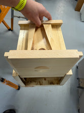 Load image into Gallery viewer, Artisanal Birdhouse - GreenWoman Face
