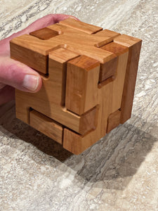 Six piece Cube Puzzle