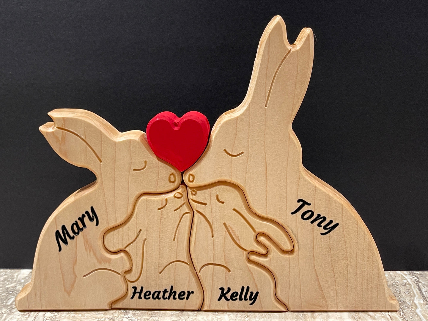 Family Puzzle (nested bunnies or bears)