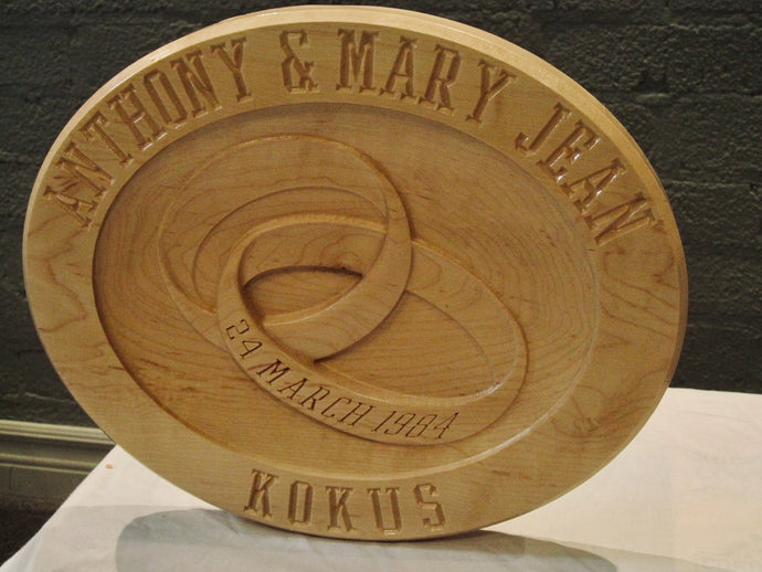 Wedding or Anniversary Plaque