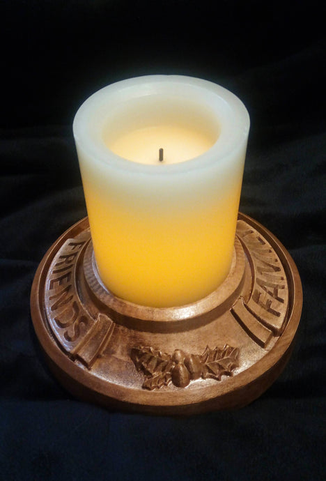 Single Pillar Candle Trivet