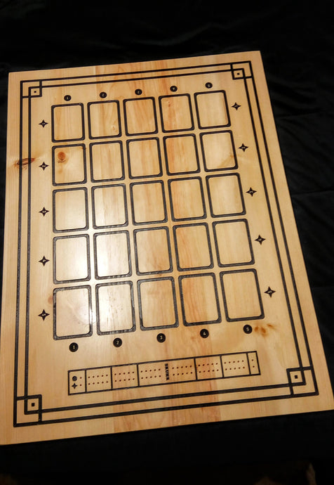 Custom Game Boards (Cross Cribbage)